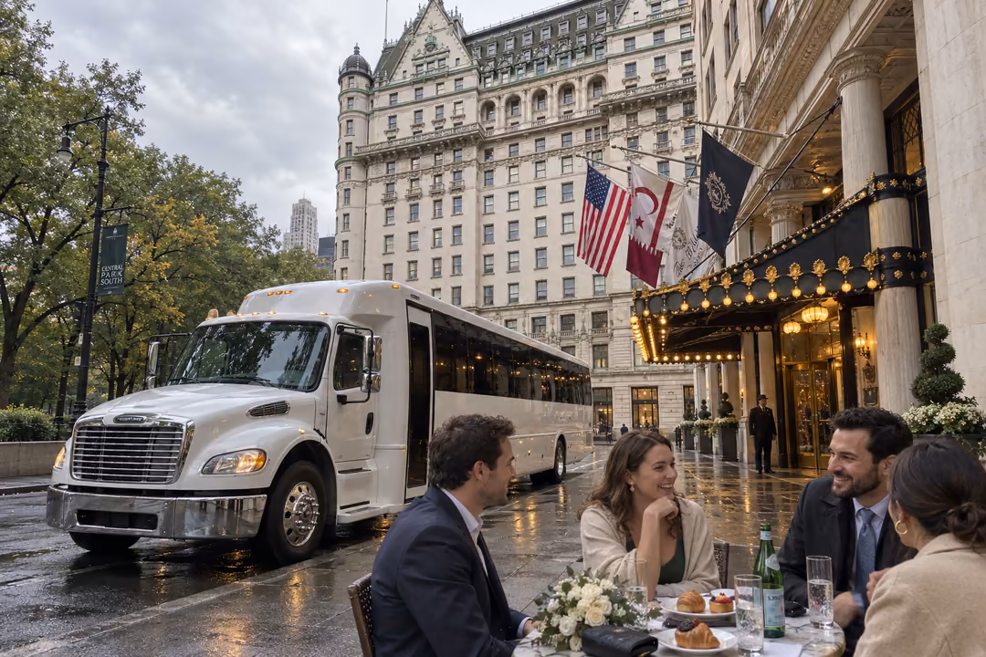 New York wedding transportation and shuttle service