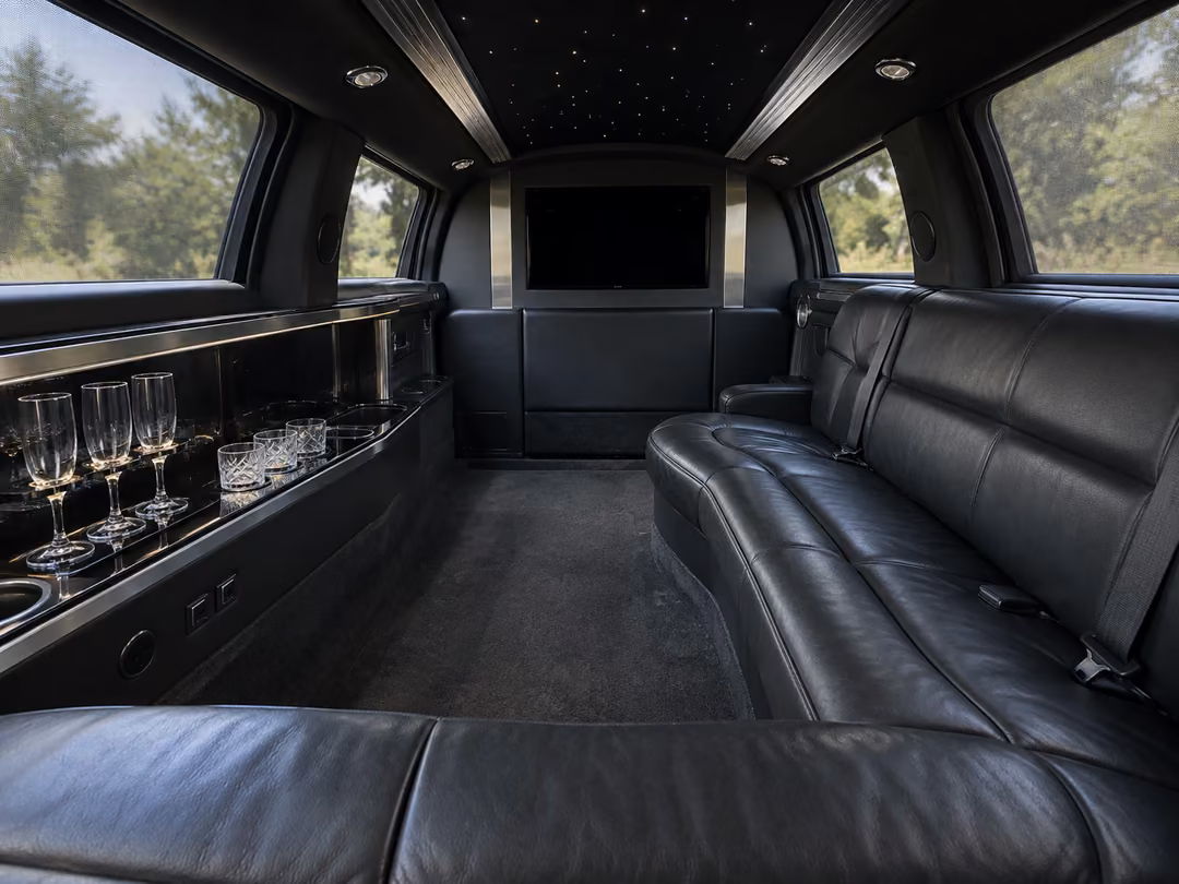 Newark NJ Lincoln MKT limo rental interior