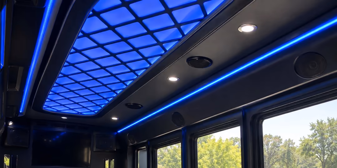 Party bus LED lighting