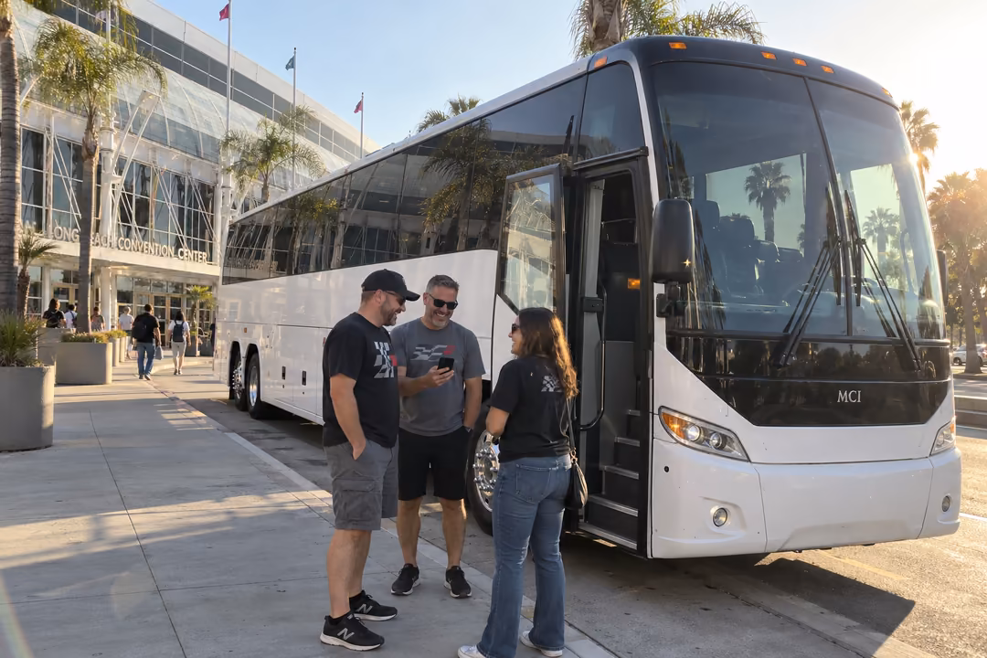 Party bus rentals for the Acura Grand Prix of Long Beach