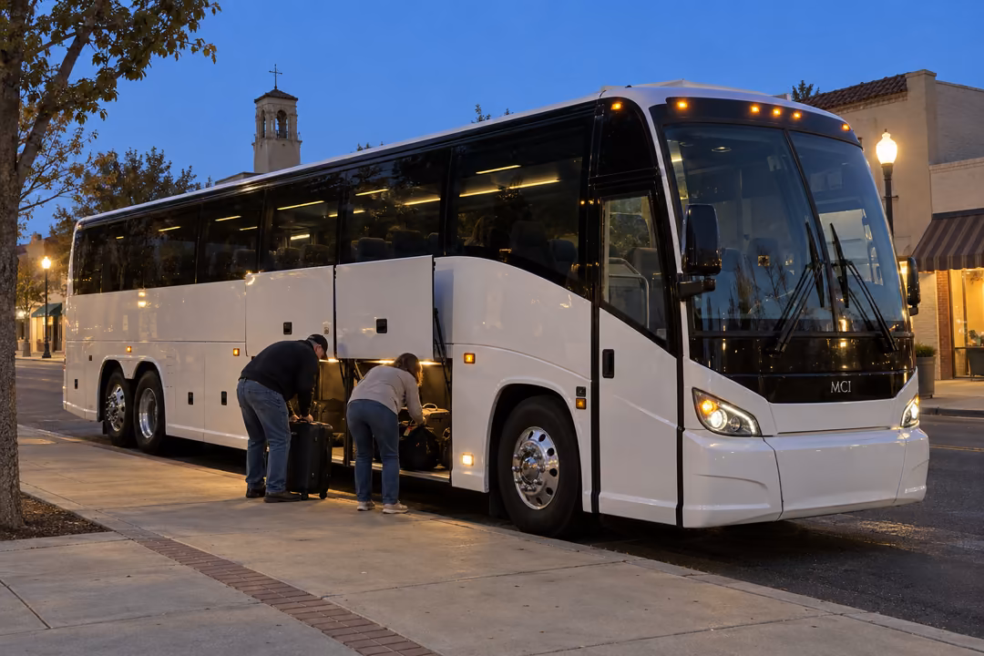 Party bus rentals from Porterville to nearby cities