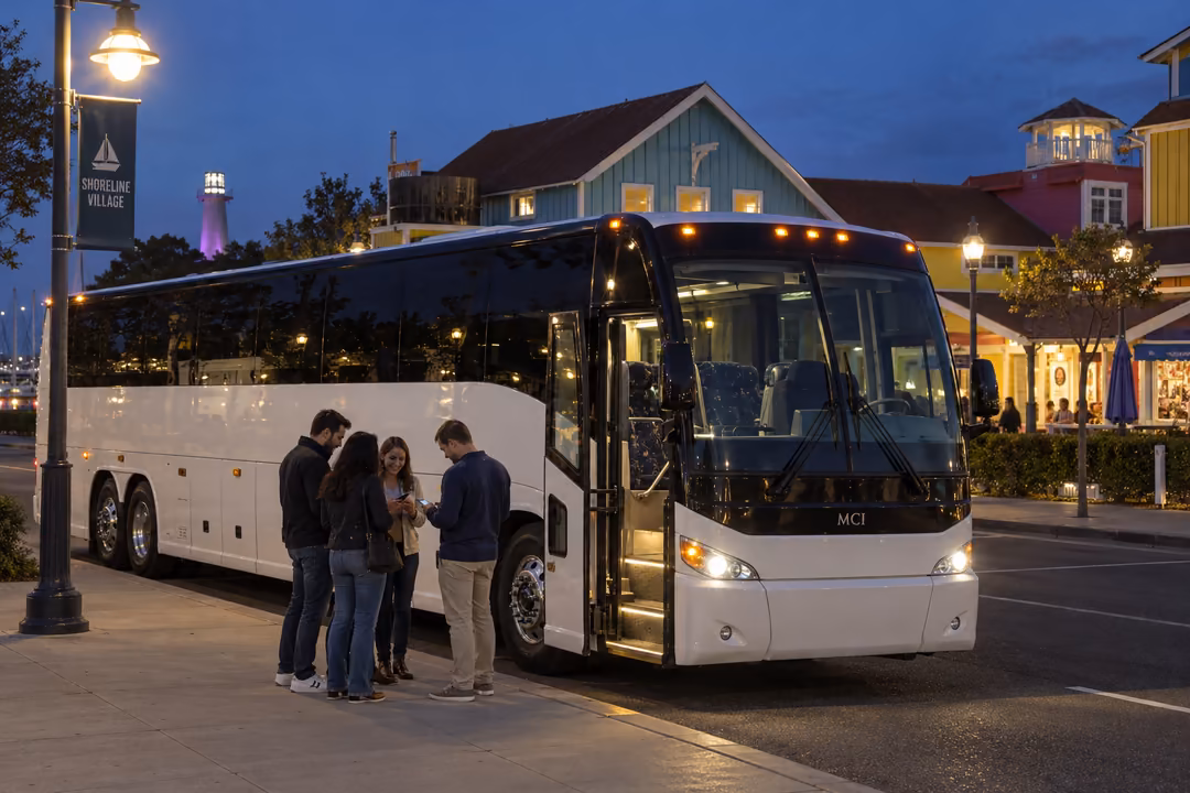 Party bus rentals from Whittier to long Beach Los Angeles and more