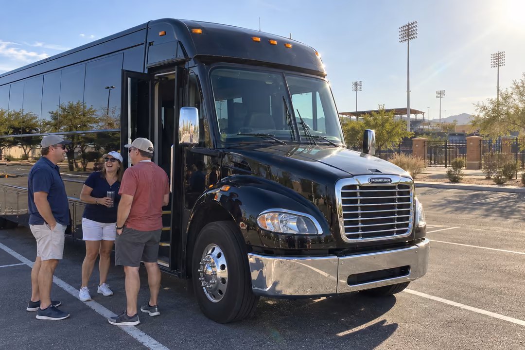 Peoria AZ spring training and sporting event bus rentals