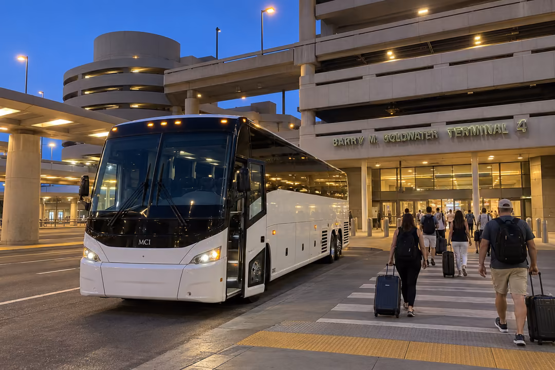 Phoenix airport shuttles and transportation