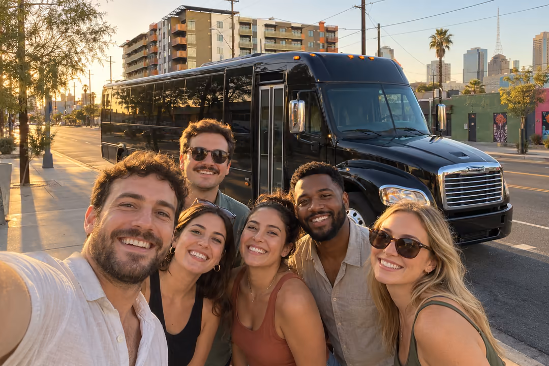 Phoenix bachelor and bachelorette party bus rentals