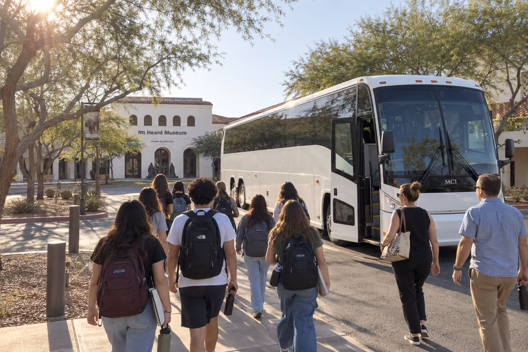 Phoenix school event and field trip transportation