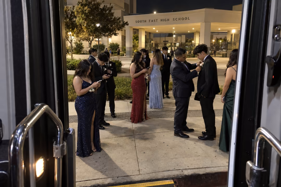 Prom and homecoming party buses in South Gate