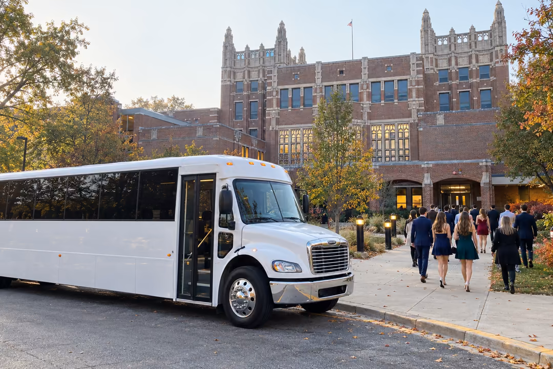 Prom homecoming and Campus formal party buses in Evanston