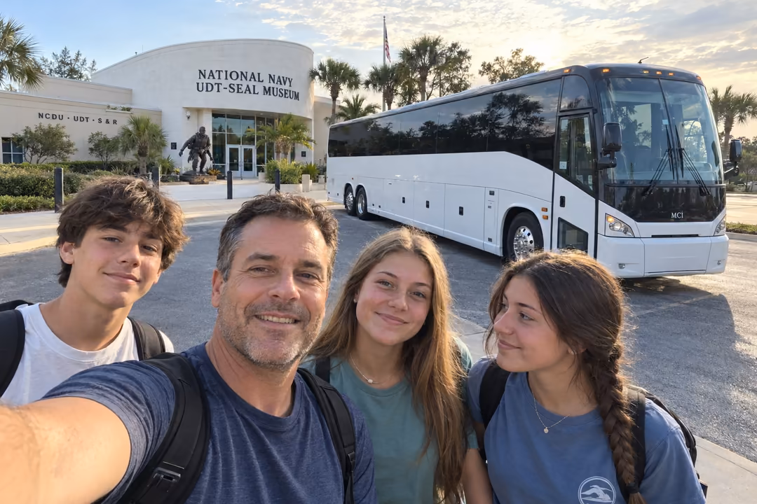 Prom homecoming and school field trip bus rentals in Port St Lucie