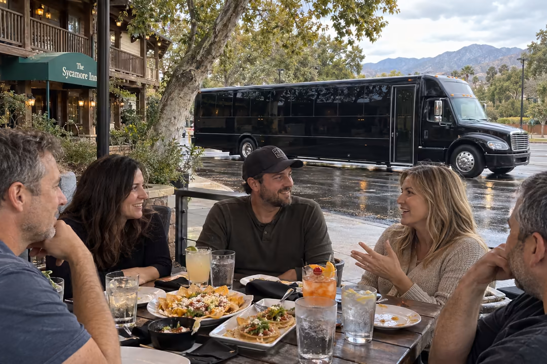 Rancho Cucamonga bachelorette and bachelor party buses