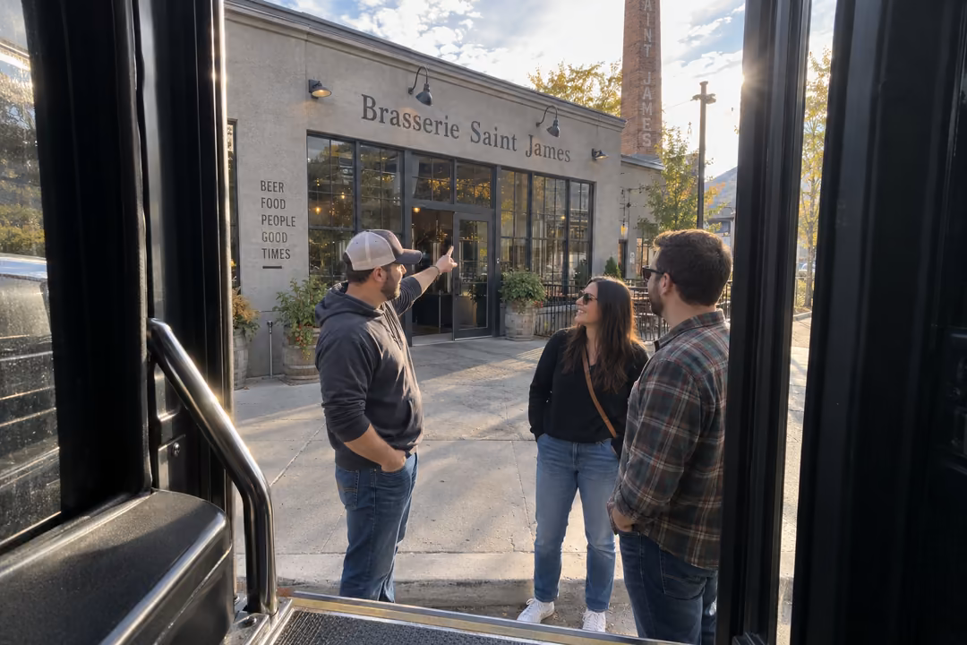 Reno brewery tour and pub crawl transportation