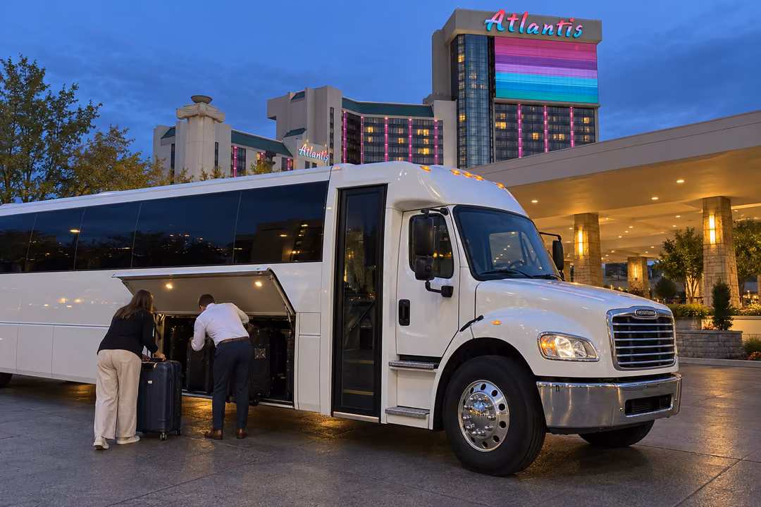 Reno wedding transportation and shuttle service