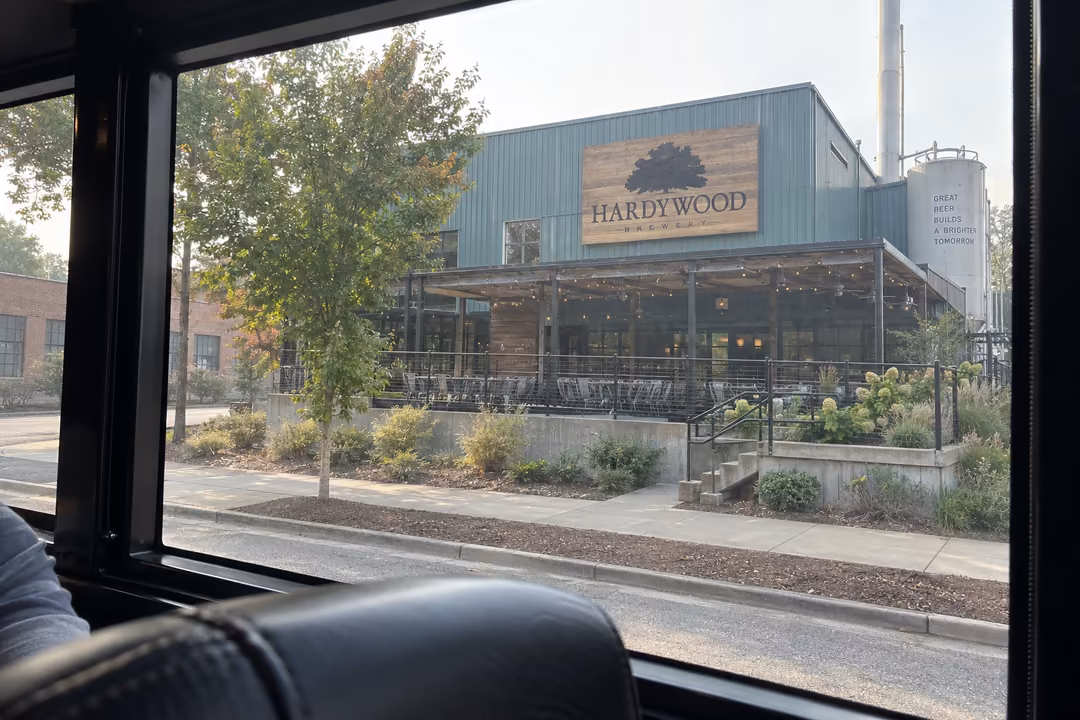 Richmond VA brewery tour and pub crawl transportation