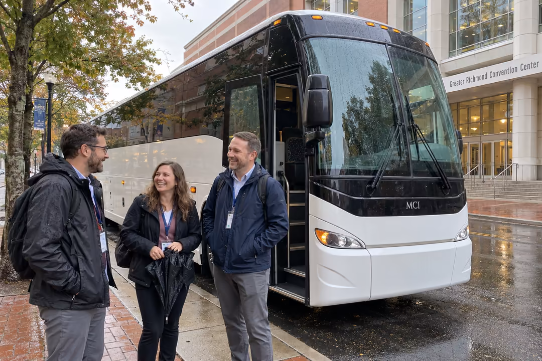 Richmond VA corporate event and employee shuttles
