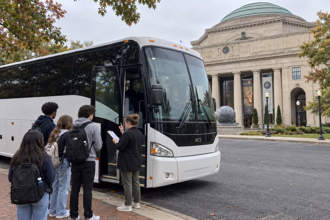Richmond VA school field trip bus rentals