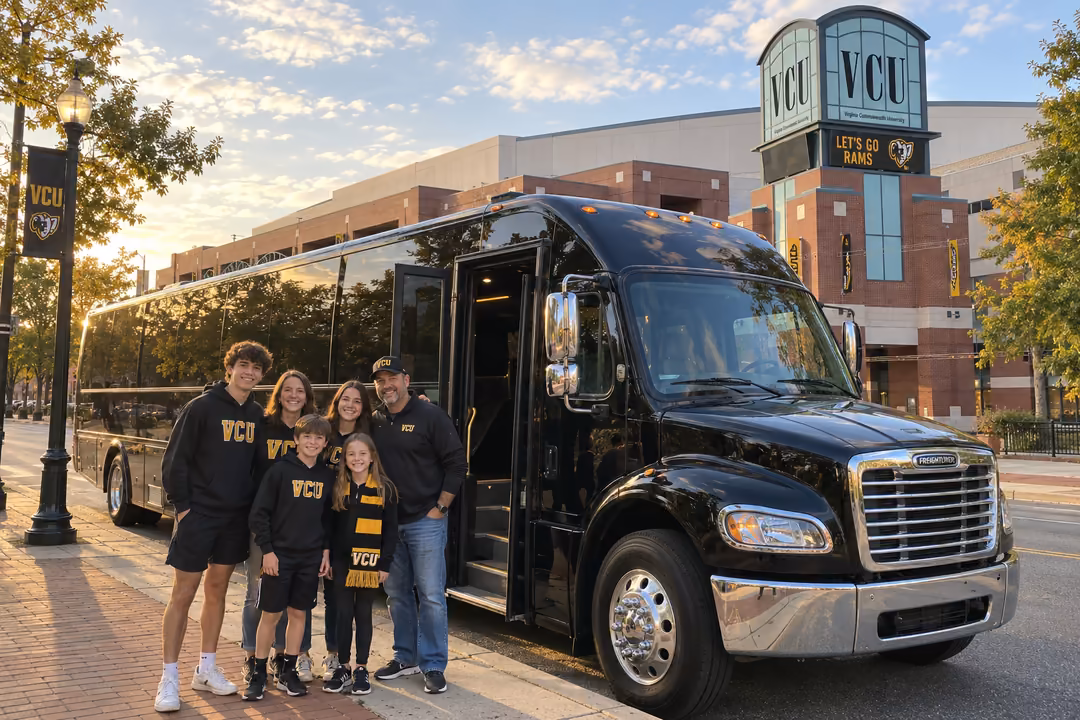 Richmond VA sporting event transportation