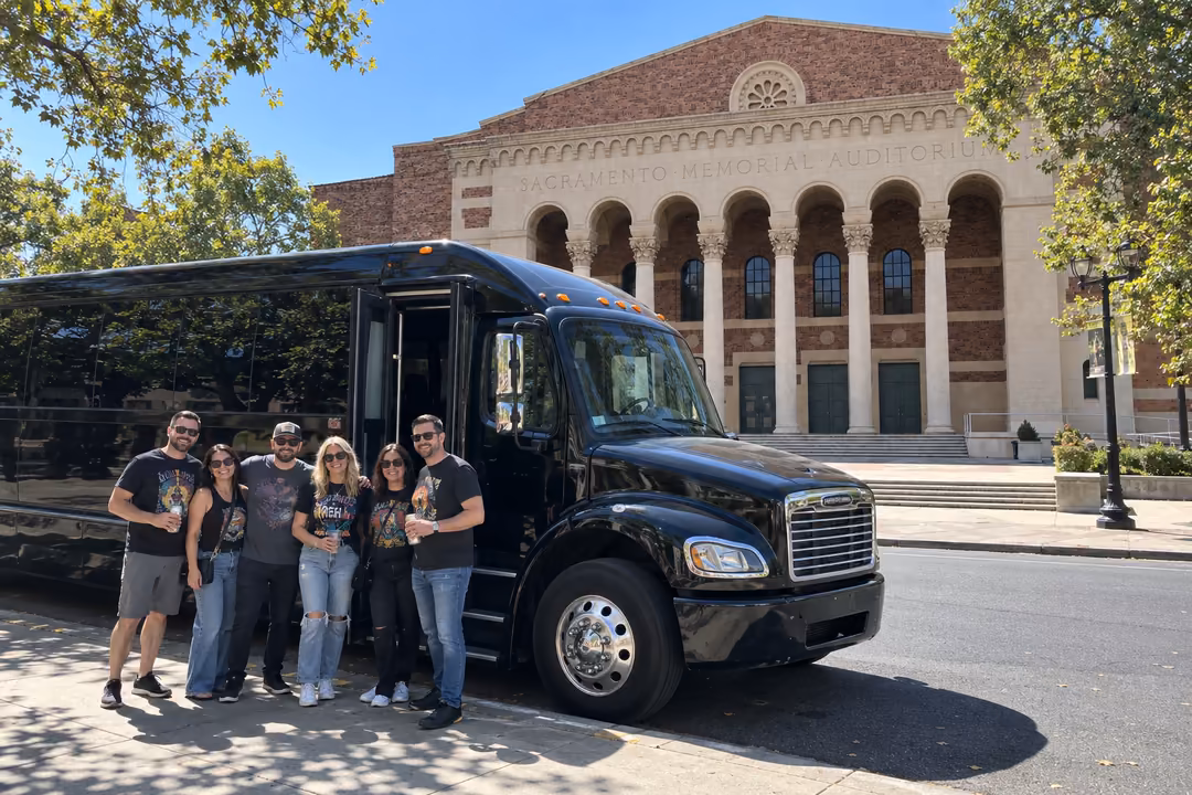 Sacramento concert and festival transportation