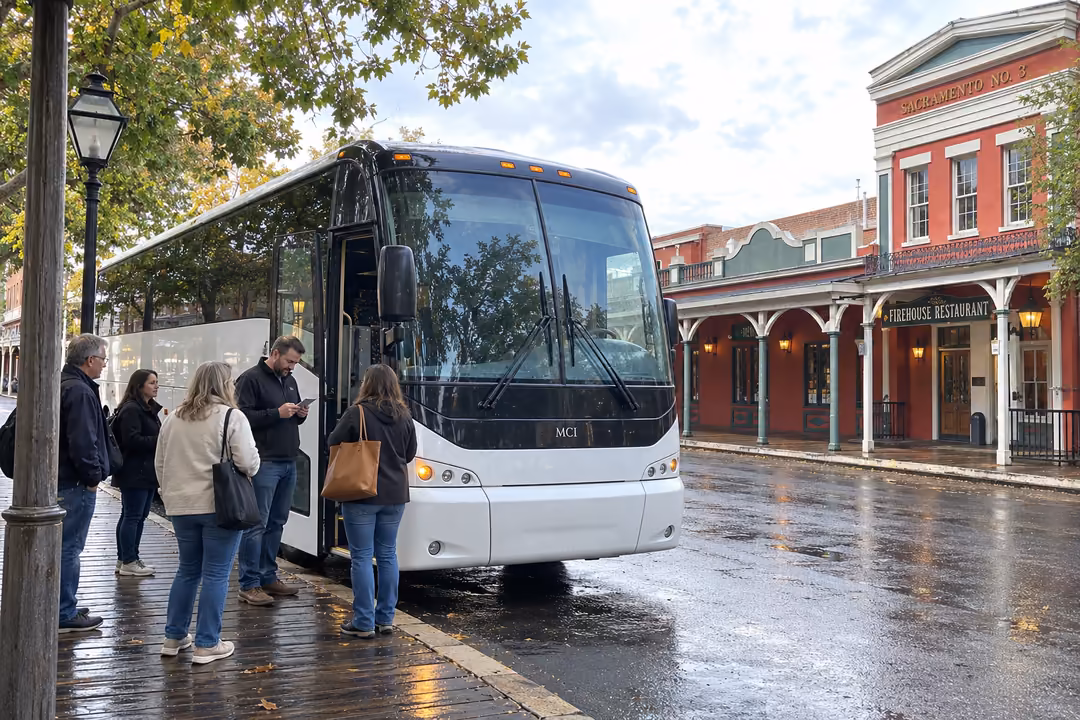 Sacramento corporate event transportation
