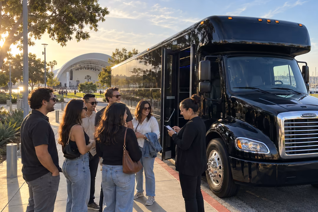 San Diego bachelor bachelorette and birthday party bus rentals