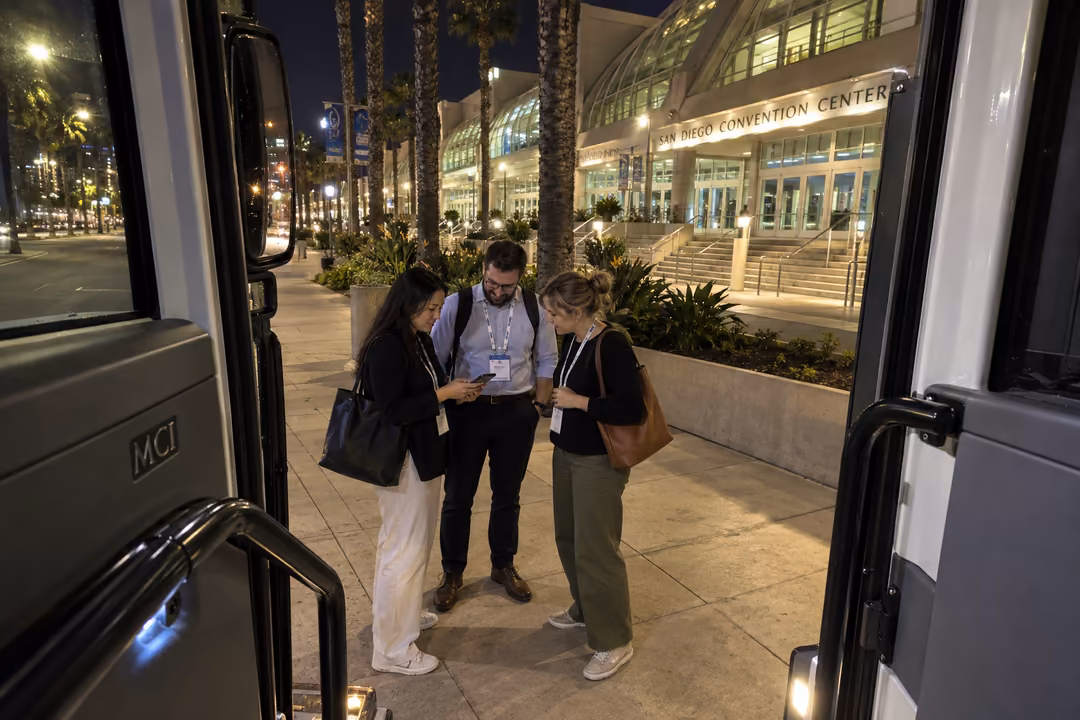 San Diego corporate event and convention shuttles
