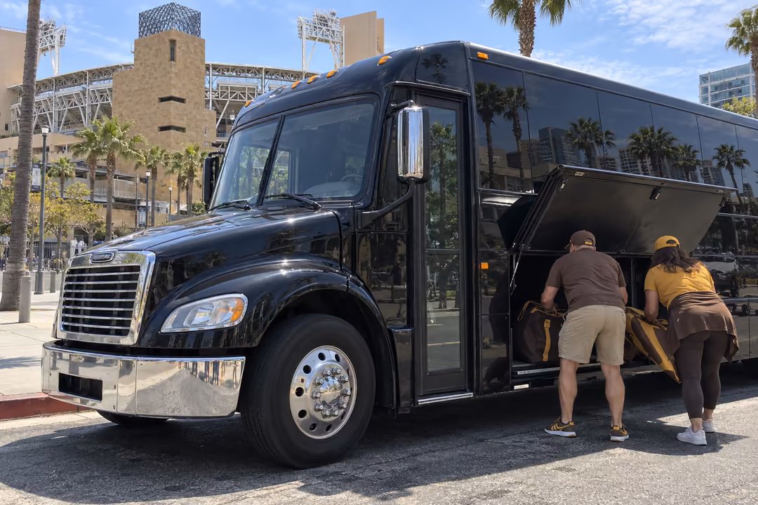 San Diego sporting event transportation