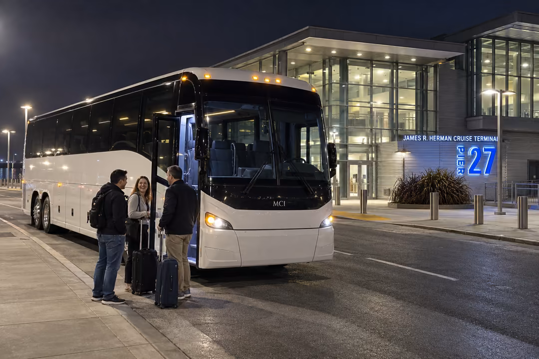 San Francisco airport shuttles and cruise transfers
