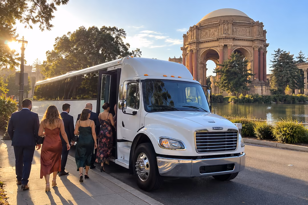 San Francisco wedding transportation and shuttle service