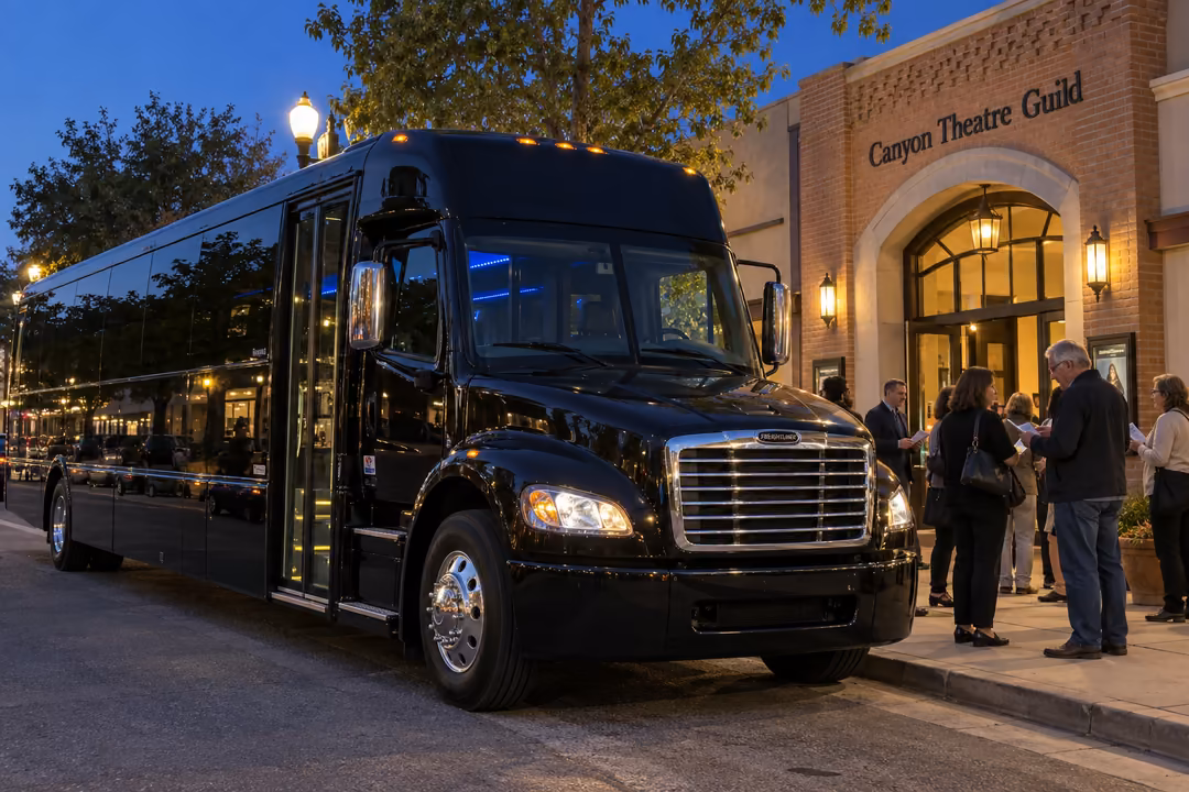 Santa Clarita concert party bus rentals