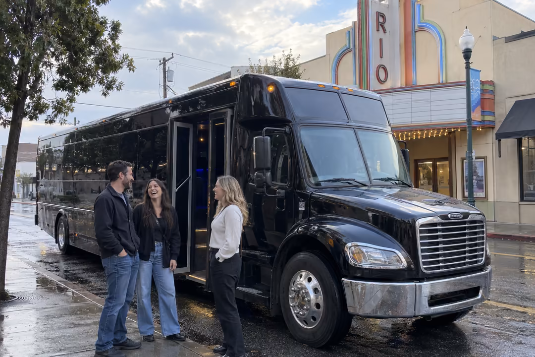 Santa Cruz bachelorette and birthday party bus rentals