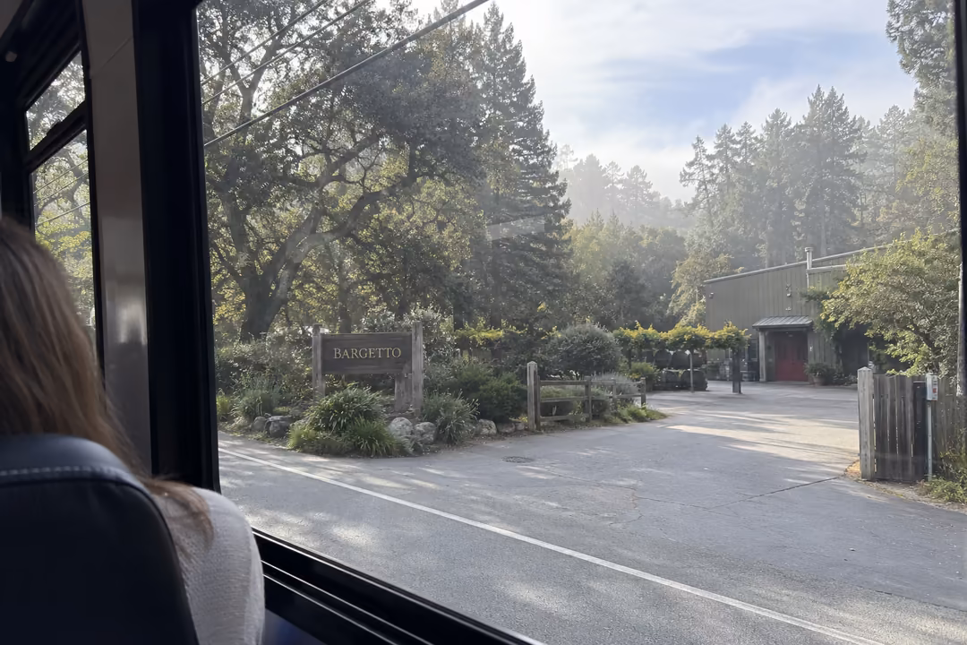 Santa Cruz Mountains winery tours by party bus