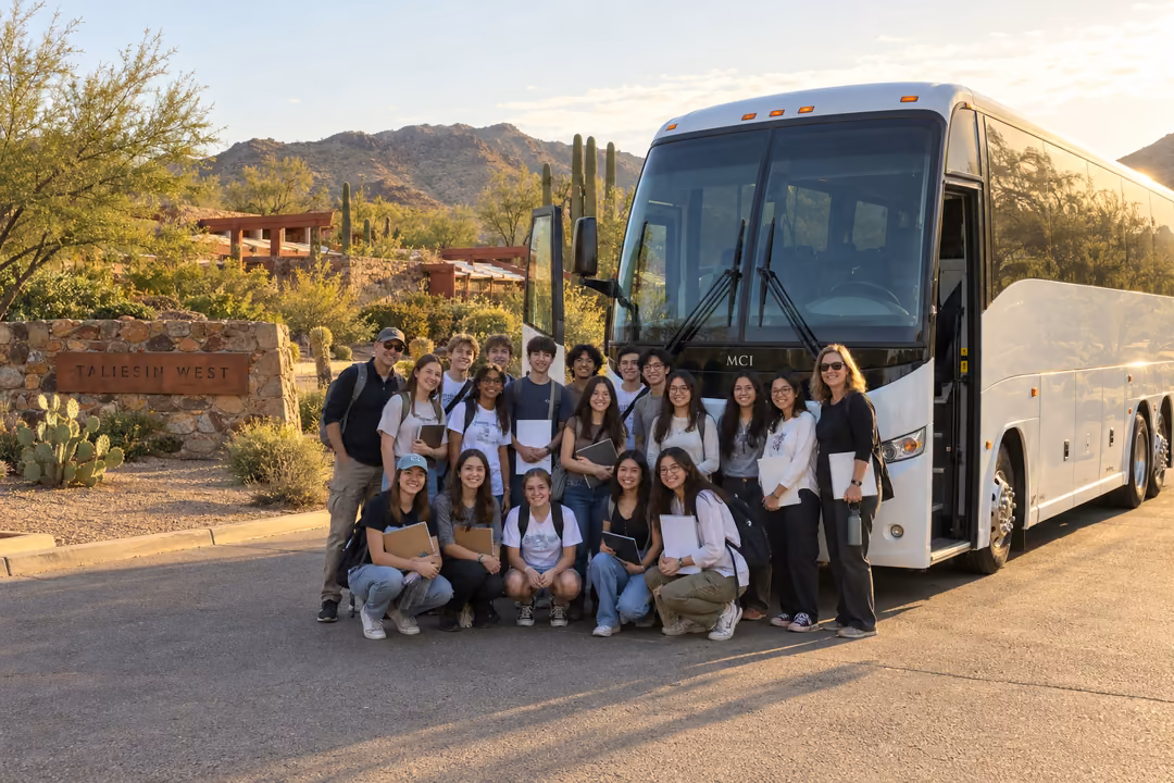 Scottsdale school field trip bus rentals