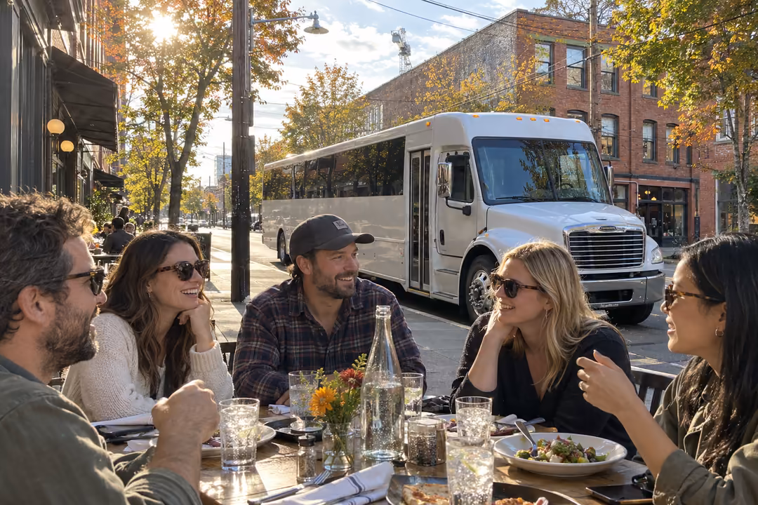 Seattle bachelor and bachelorette party bus rentals