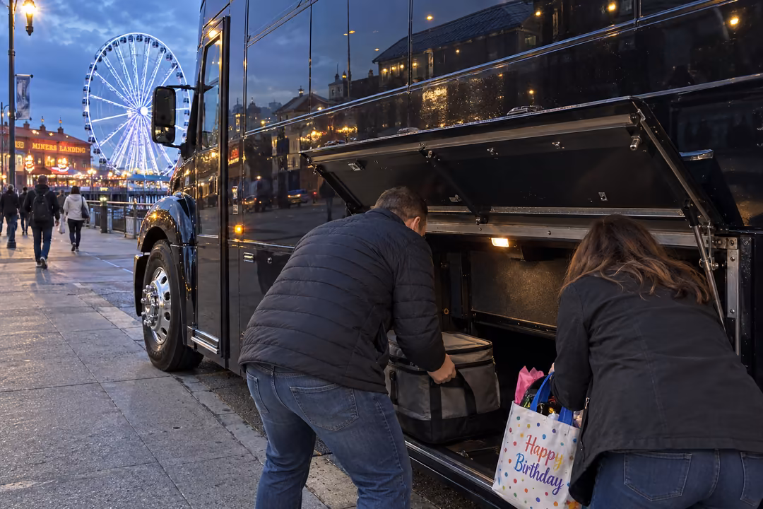 Seattle birthday party bus rentals
