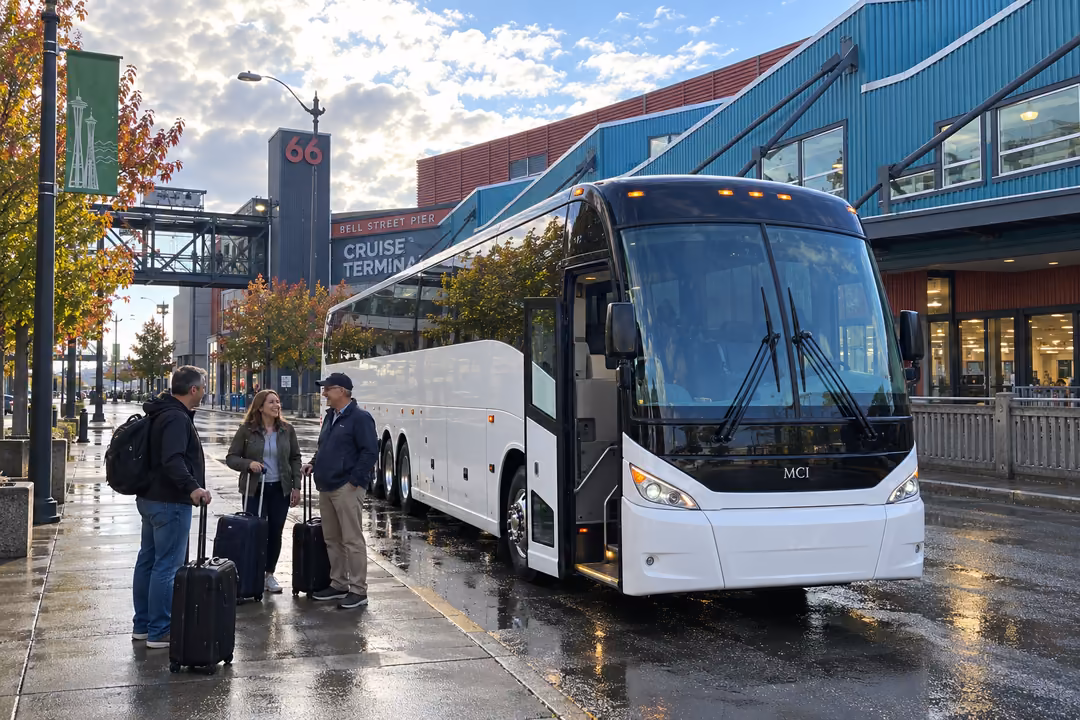 Seattle cruise shuttles and Port transfers