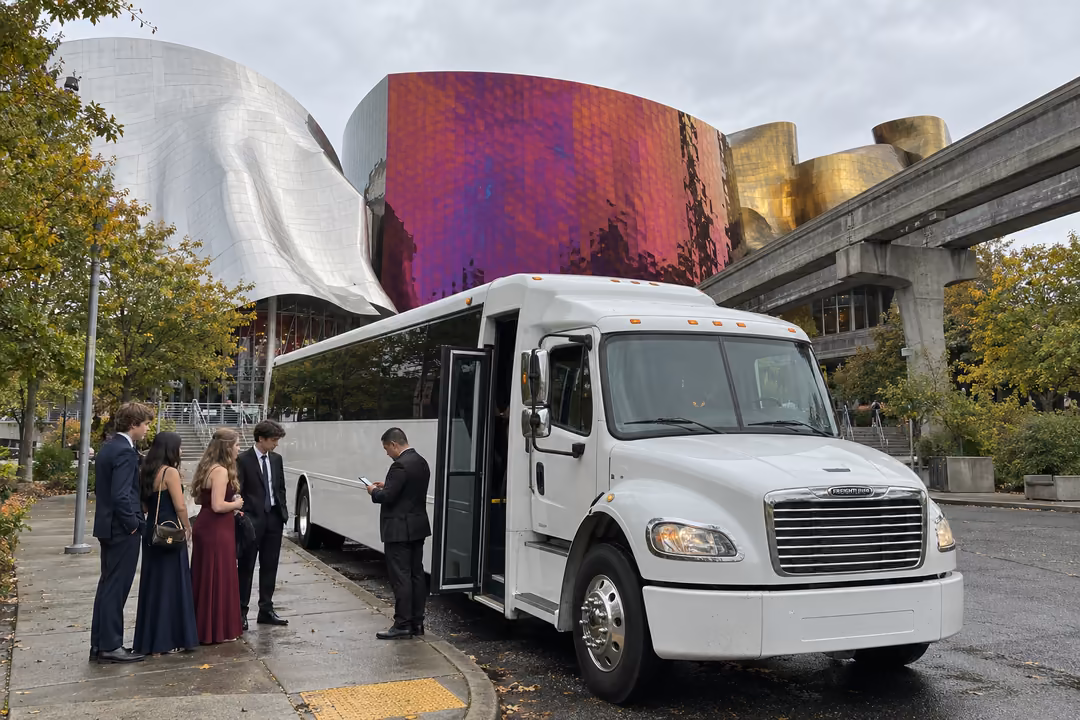 Seattle prom party bus rentals