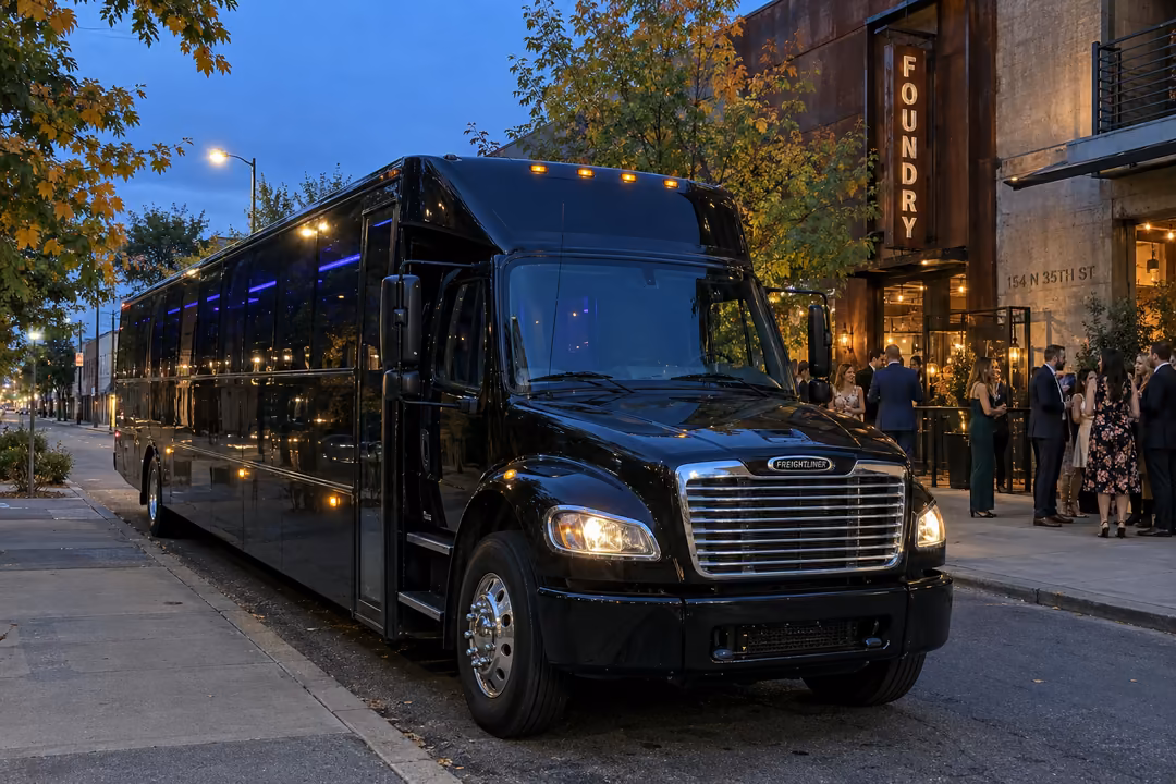 Seattle wedding transportation and shuttle service