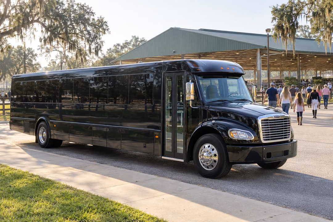 Sports game day party bus rentals in Ocala