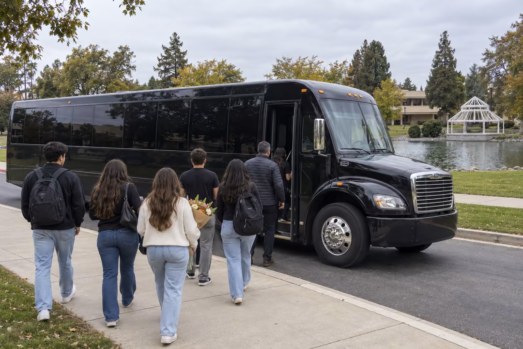 Stan State party bus rentals