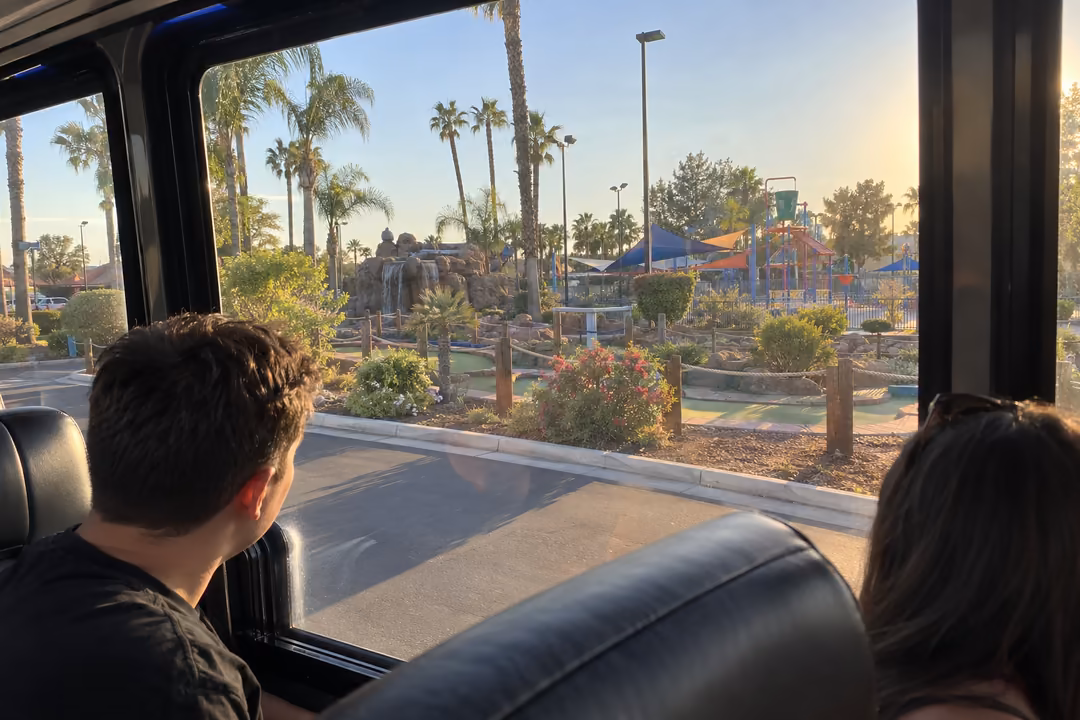 Visalia birthday Sweet 16 and quinceanera party bus rentals
