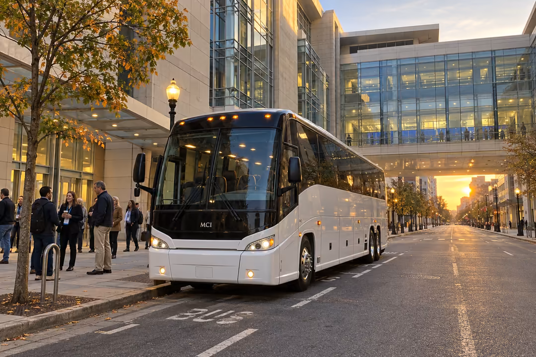 Washington DC corporate event and convention shuttles
