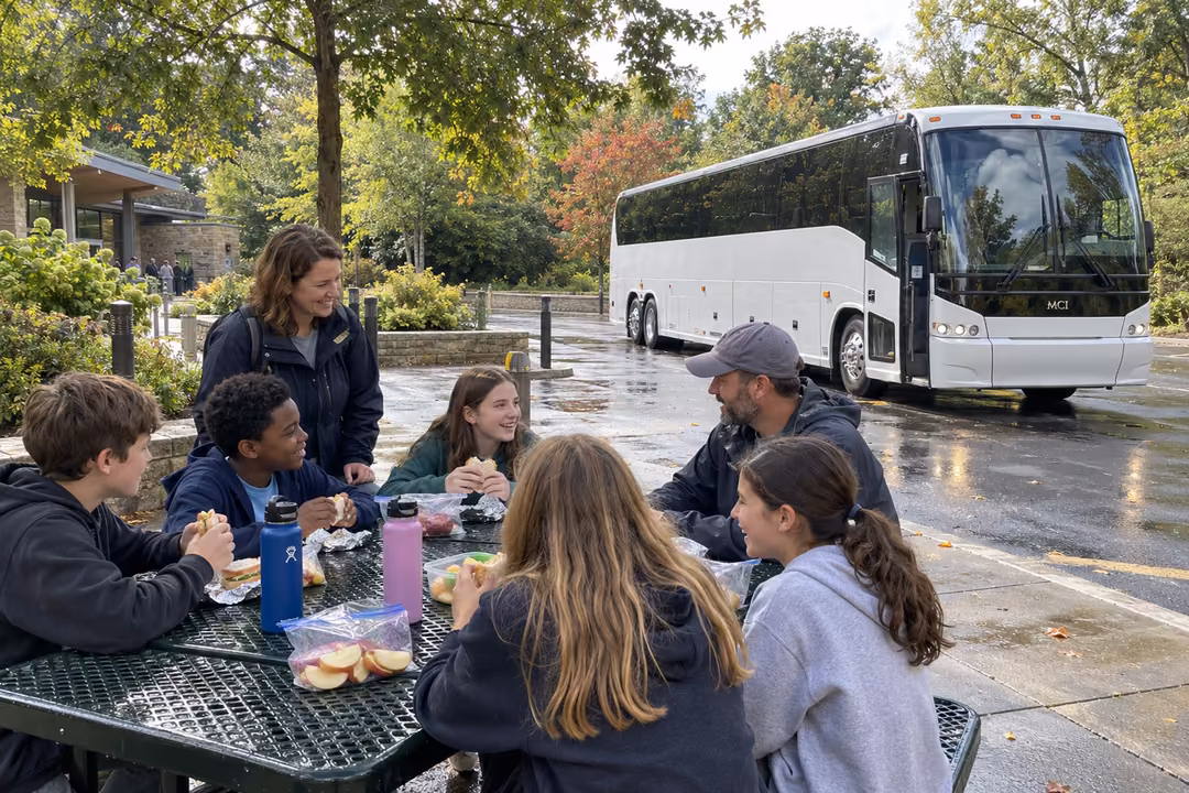 Washington DC school field trip bus rentals