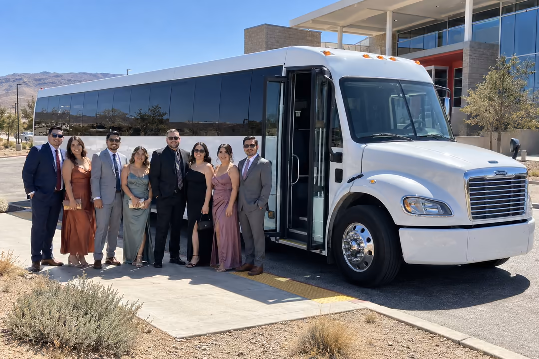 Wedding and quinceanera party buses in Victorville