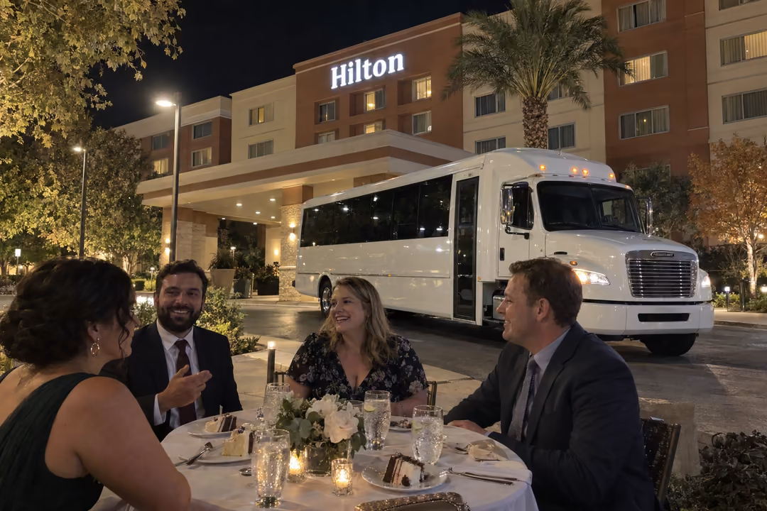 Wedding shuttle services in Concord CA