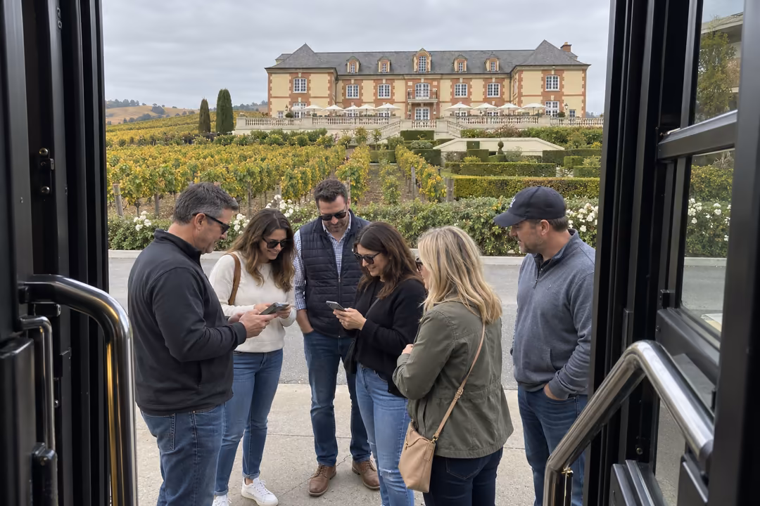 Wine Country party bus tours from Novato