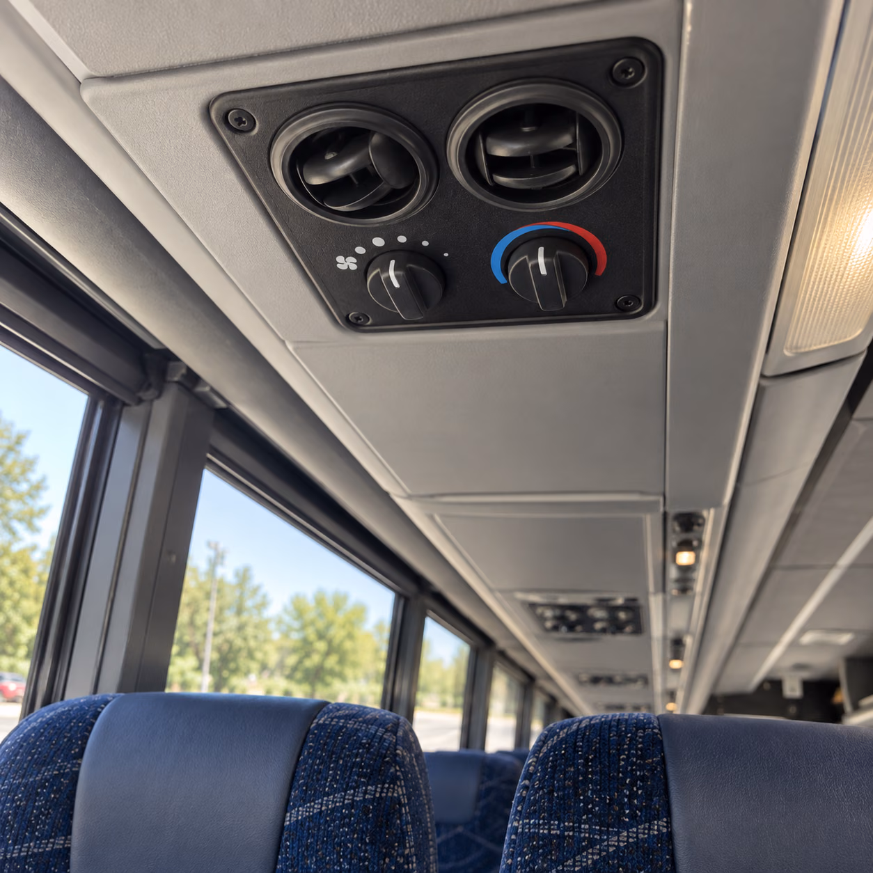 charter bus climate control