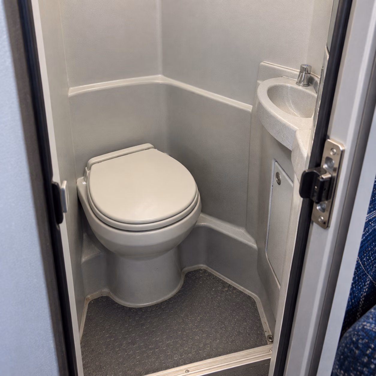 charter bus restroom