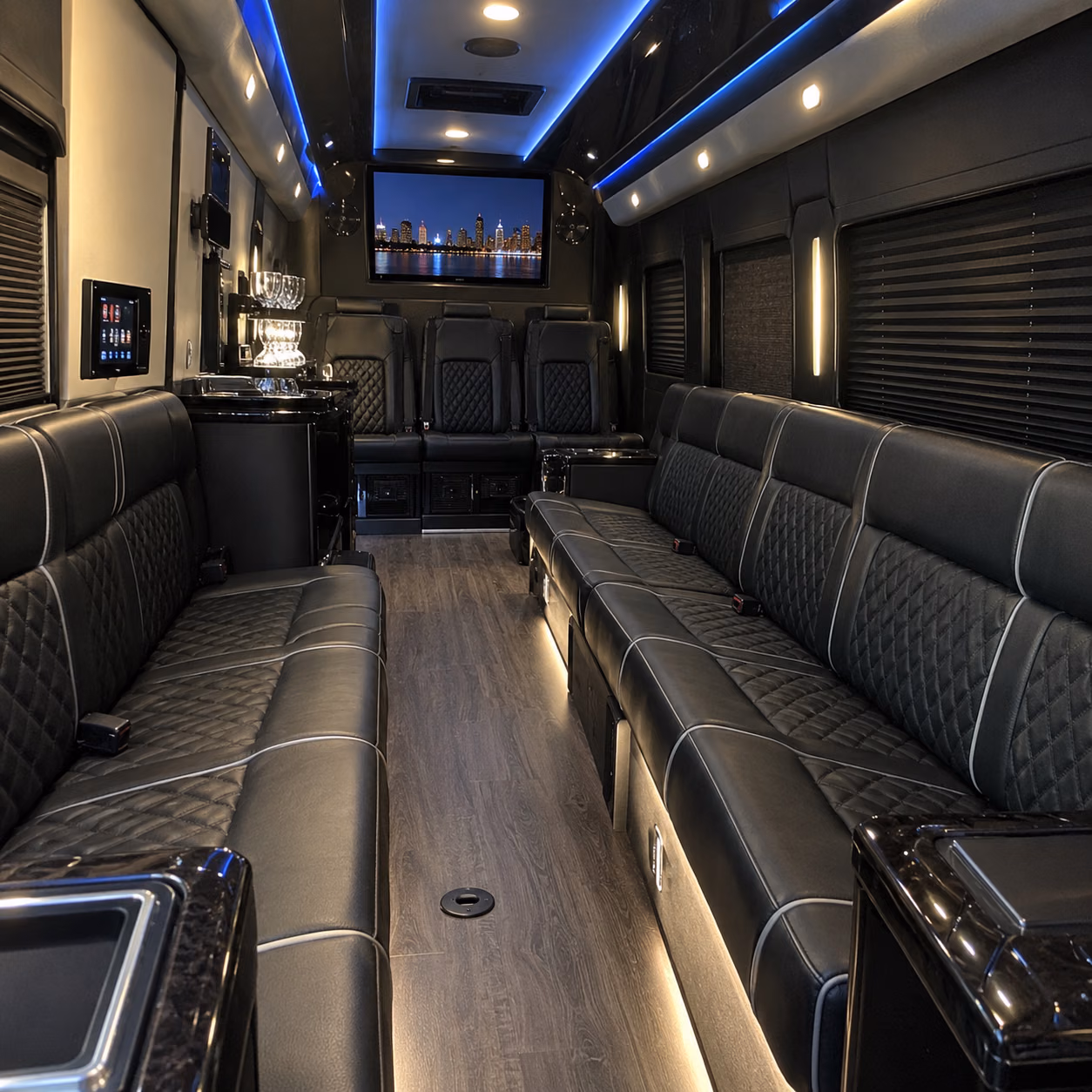 party bus led party lighting