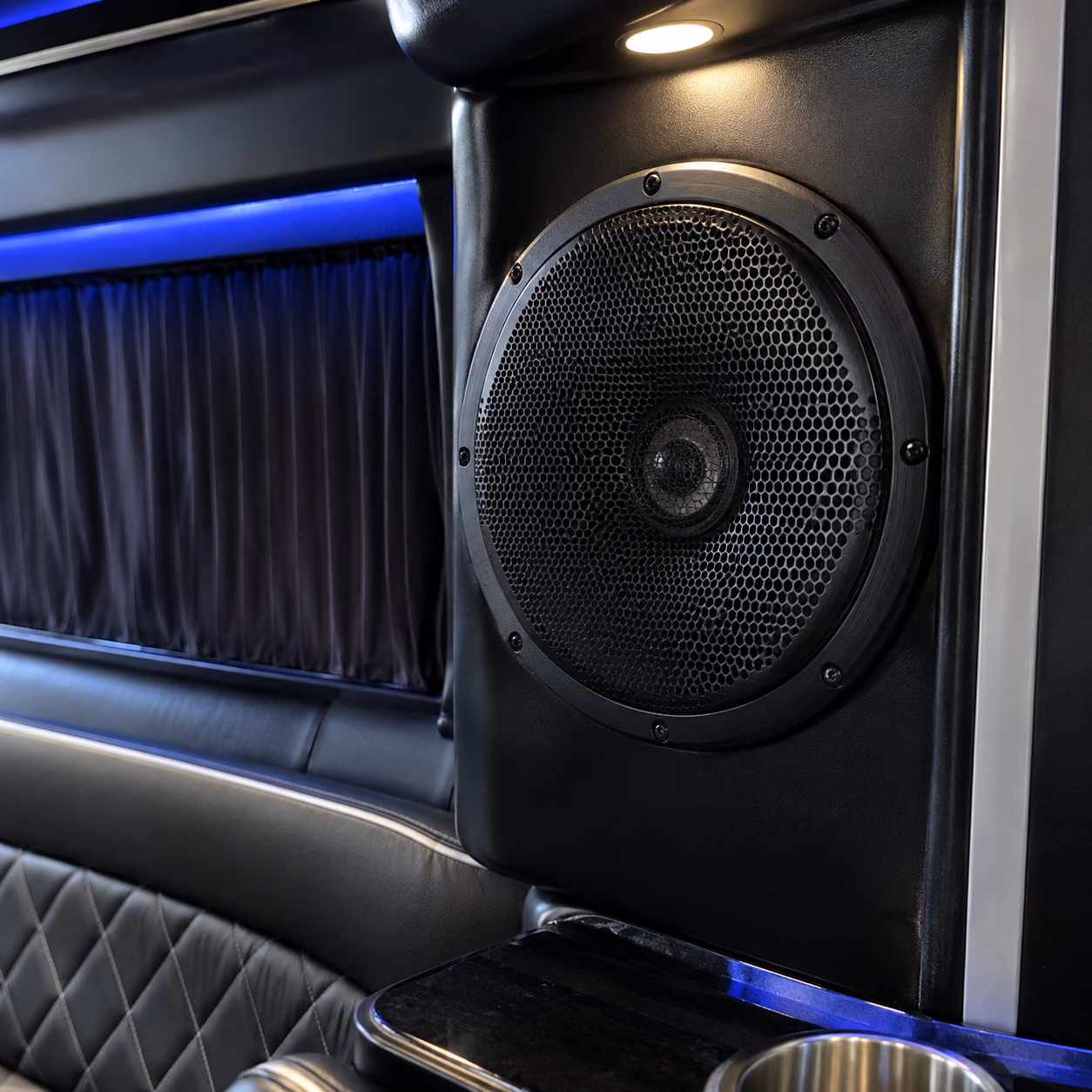 party bus sound system