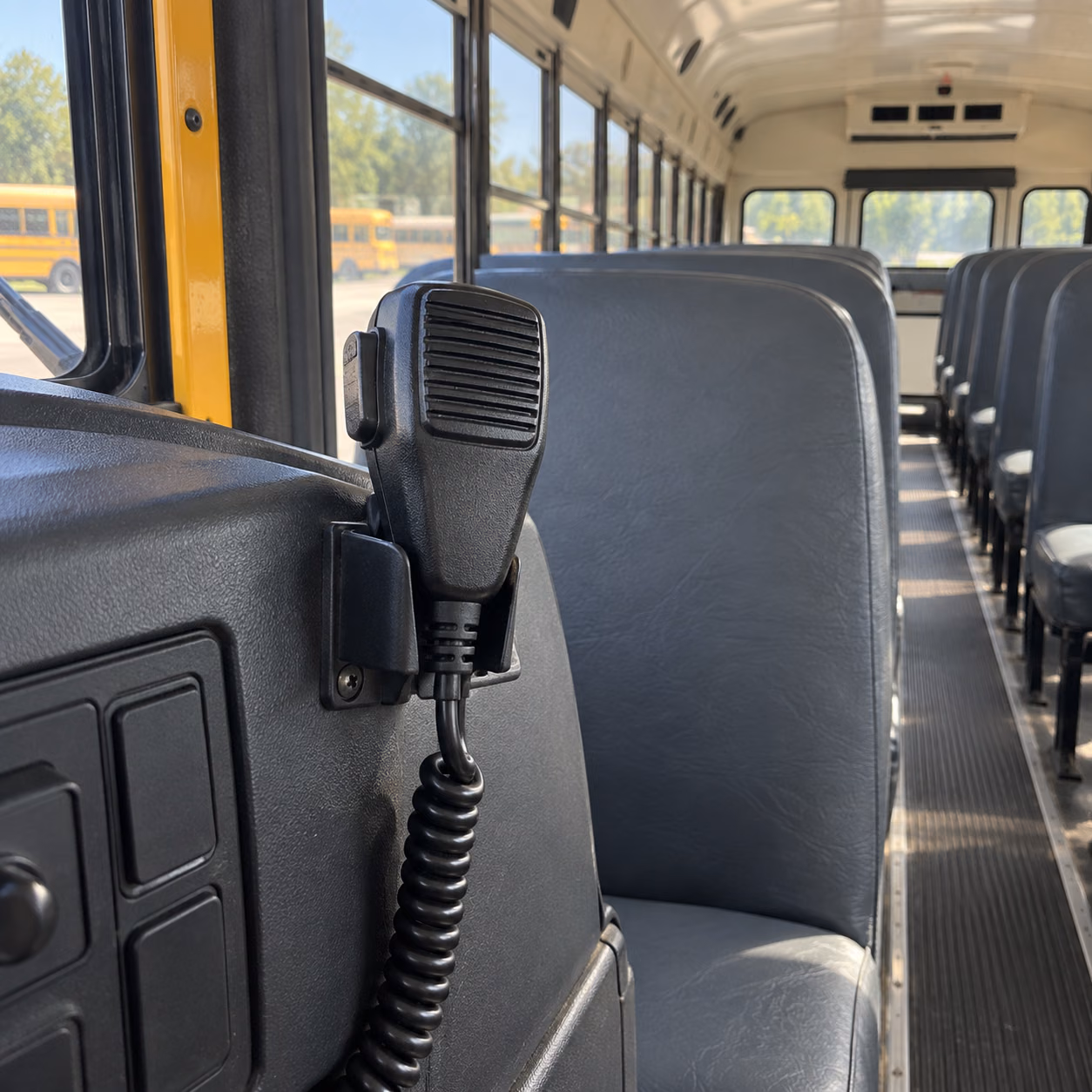 school bus pa system