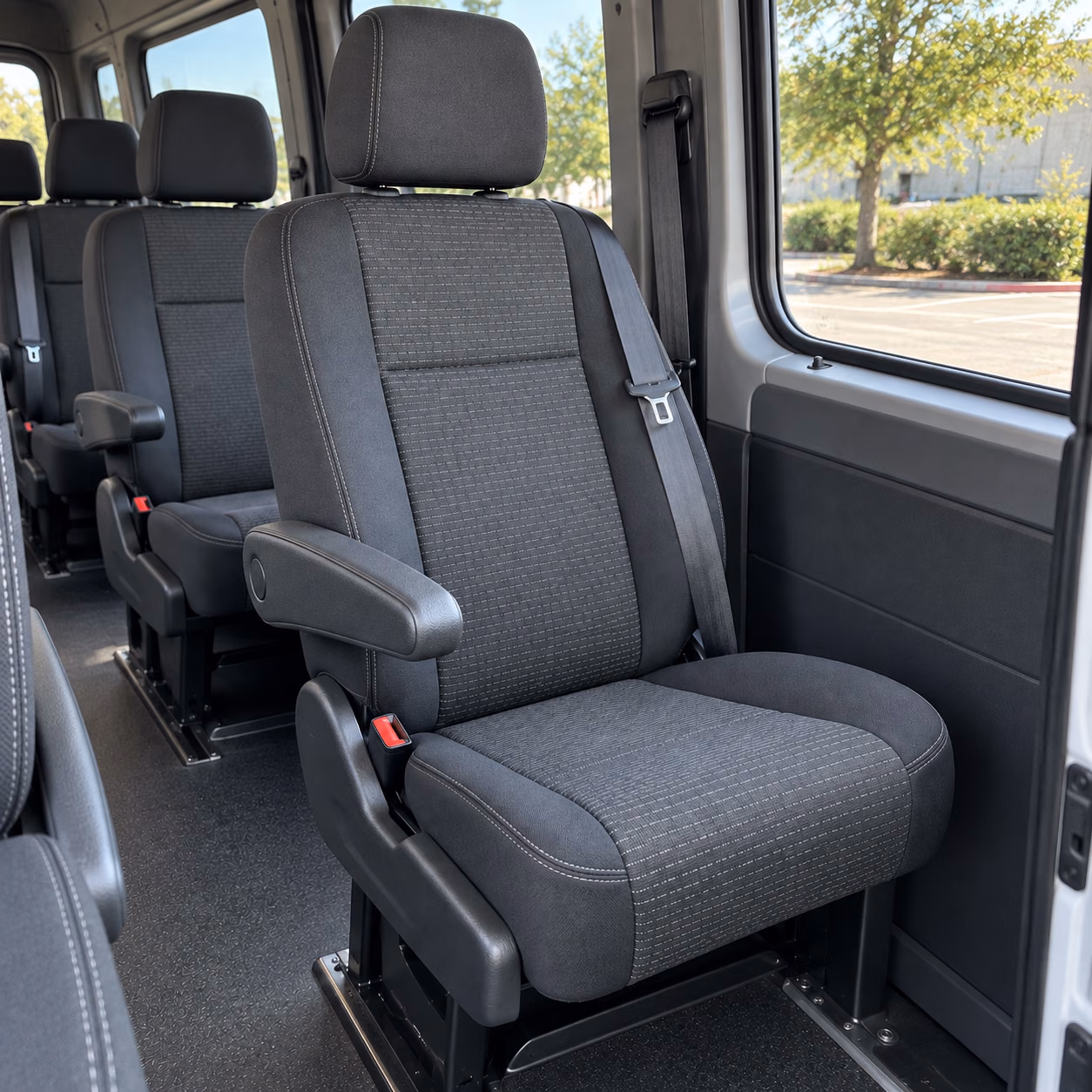 sprinter van reclining captain s chairs